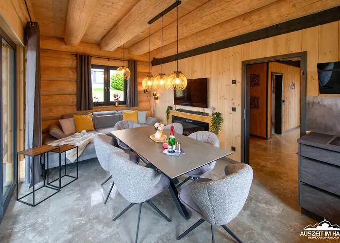 Dom wakacyjny Haus 8 Auszeit Im Harz - Haus 8 Blockhaus Oben