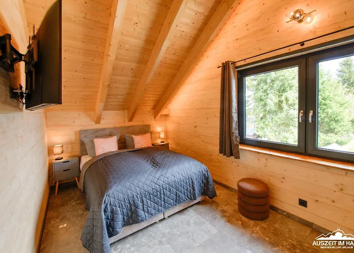 Dom wakacyjny Haus 8 Auszeit Im Harz - Haus 8 Blockhaus Oben *