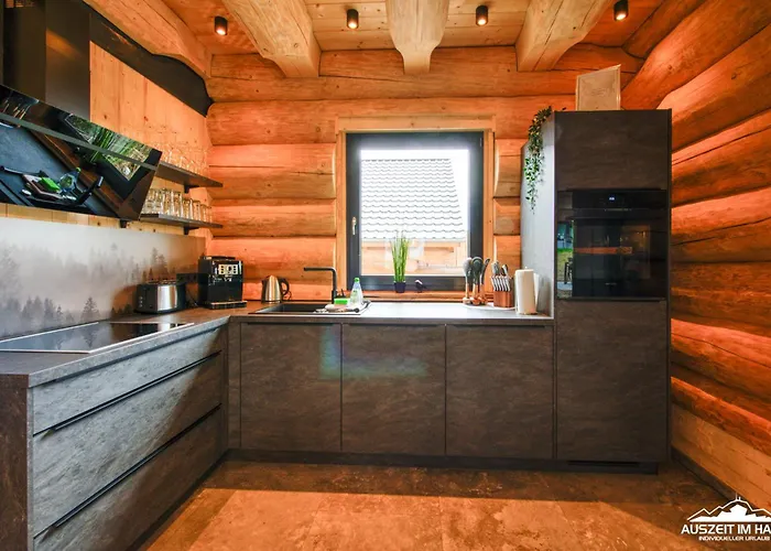 Casa de Férias Haus 8 Auszeit Im Harz - Haus 8 Blockhaus Oben